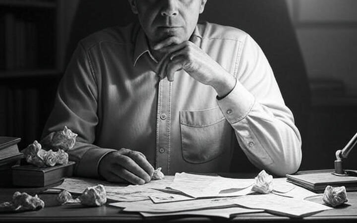 O medo de não ser bom o suficiente e como ele mata seu livro antes de nascer